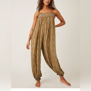 Intimately by Free People Rule the Eprld Maxi Jumpsuit